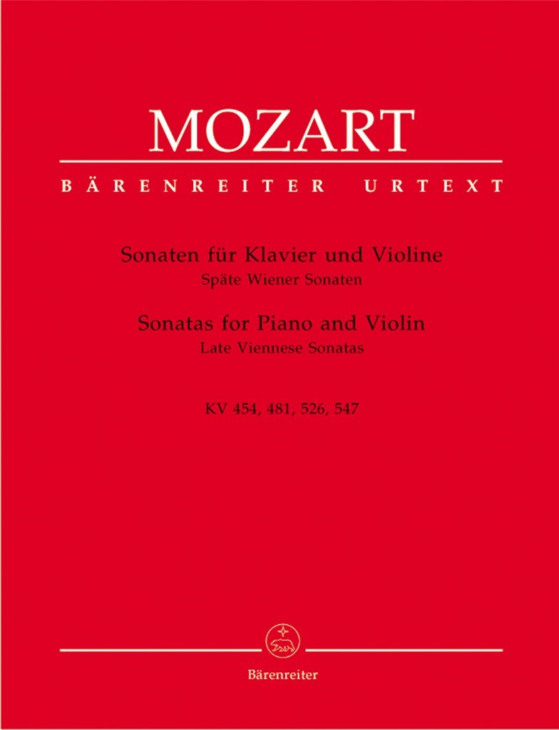 Sonatas for Piano and Violin
